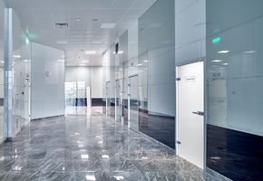 Сladding glass in project Chkalovsky Military Airport