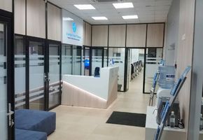 Reception counters in project Альтера Инвест Тюмень, ООО