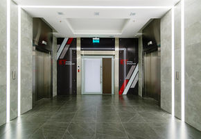 Fire-resistant glazed doors in project Kronstadt Ltd