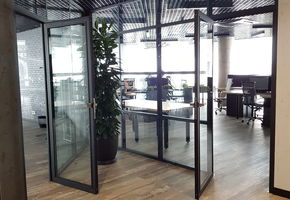 NAYADA-Standart in project New design for the stylish office of a large building holding Kesz.