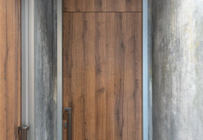 Laminated Doors in project Создание интерьеров, монтаж перегородок, дверей, мебели в фитнес клубе Anvil