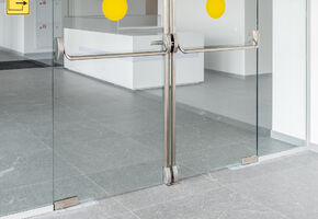 All-glass doors in project Проект Nayada по установке стеклянных перегородок в ООО Логопарк Сколково