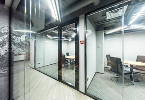 Doors NAYADA-Magic in project Проект Nayada по установке офисных перегородок и дверей в Технониколь